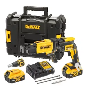 Акумуляторний шуруповерт для гіпсокартону DeWalt DCF620 18V 5Ah