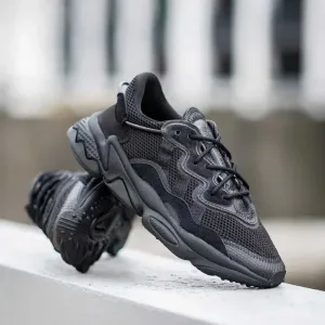 ‼️Останній 41/43/44 Розмір‼️Кроссовки Мужские Adidas Ozweego Triple Black/Чоловічі Кросівки Адідас Озвіго/Кроссовки адидас Озвиго