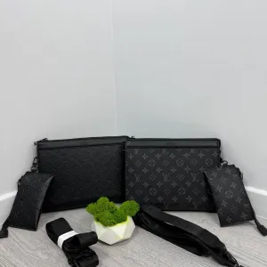 Чоловіча сумка через плече Louis Vuitton | Бананка | Кросбоді | Сумка месенджер | Сумка Луї Віттон