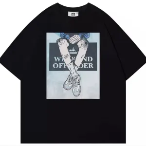 Мужские футболки Weekend Offender ACAB 1312 Ultras Casual черные белые