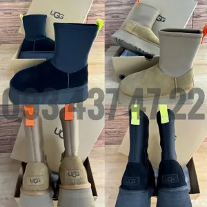 Жіночі Уггі UGG Classic Dipper Black/Chestnut Жіночі UGG Угги