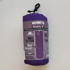 Туристичний надувний каремат Klymit Static V  США