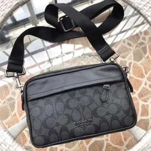 Мужская сумка coach чоловіча барсетка коач кроссбоді придбати