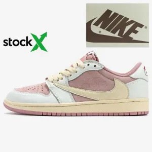 Женские кроссовки Nike Air Jordan 1 Low x Travis Scott 1928. 36-41