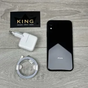 Apple iPhone XR - 64GB - Black Neverlock 100% акумулятор №509