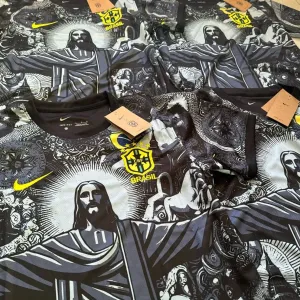 Футболка Nike Brazil, розмір S, L, XL. Футболка Nike чорна.