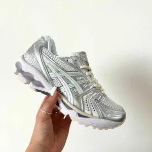 Кросівки ASICS JJJJound x Gel-Kayano 14 Silver White premium i72 | Кроссовки Асикс жіночі чоловічі