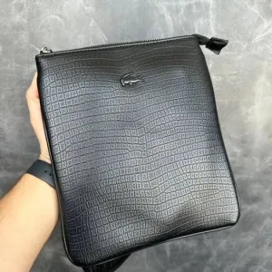 Мужская сумка планшетка lacoste чоловіча сумка лакоста