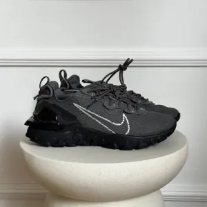 Оригинал Nike React Vision Grey Black (IM5996 068) летние мужские кроссовки найк реакт визион