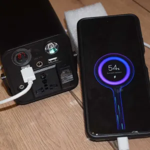 Портативная зарядная станция OKD180 45000мАч / Электростанция для дома / Power Bank / Повербанк 180Вт