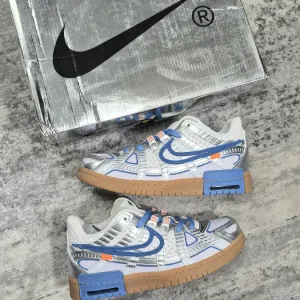 Кроссовки Nike Off-White Rubber | Nike rubber dunk off white | Кросівки найк Офф вайт Рабен Обувь Офф вайт Найк Balenciaga Track Runner Траки