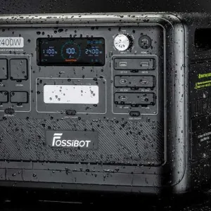 Зарядная станция FOSSIBOT F2400 BLACK Мощность 2400 Вт, Ёмкость 2048 Вт/час (UPS, ИБП)