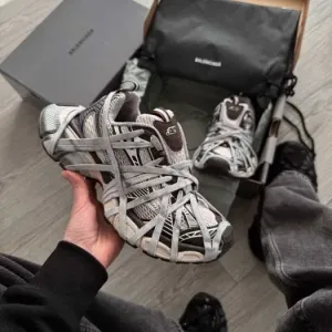 Кросівки Balenciaga 3XL Extreme Lace Brown premium | Кроссовки жіночі чоловічі