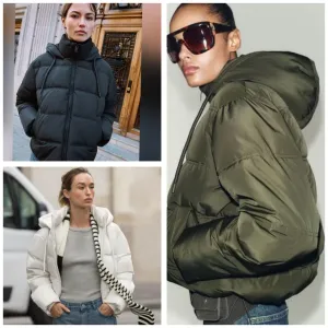 Куртка анорак жіночий Зара Zara S M L