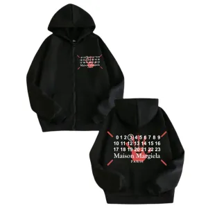 Зип-Худи Maison Margiela Paris Logo Унисекс мейсон марджела MM6 New