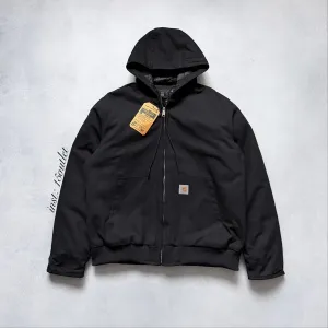 Куртка Carhartt WIP Detroit OG Active J130-M Black Кархарт Джинсовка