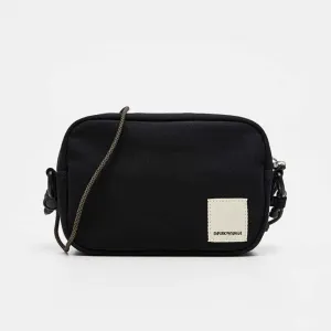 100% ОРИГІНАЛ Emporio Armani nylon crossbody bag NEW сумка чорна кросбоді через плече нейлонова унісекс практична на кожен день