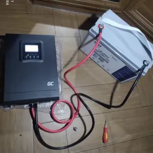 Гібридний сонячний Інвертор 12v 1-2 кВт ДБЖ Green Cell для Котла