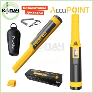 ПІНПОІНТЕР NOKTA Accupoint з Дискримінацією металів. ГАРАНТІЯ 2 роки. НОВИЙ Нокта Акупоінт