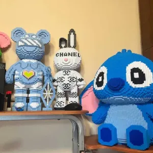3Д Фігурка Bearbrick з блоків Конструктор Мишка Magic Blocks Игрушка