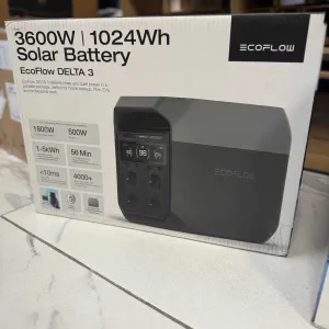 Зарядна станція EcoFlow DELTA 3 (1024 Вт/г)