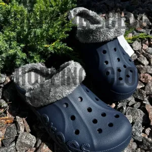 Утепленні Crocs Baya Lined Fuzz Strap Original Унісекс Утеплені Крокси Сабо Crocs Crocs Crocs