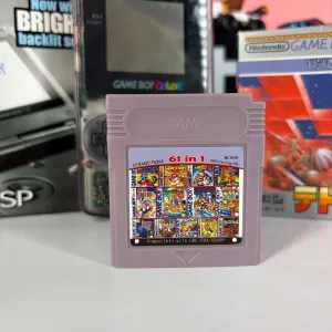 Гра Game Boy 61 in 1 Без Повторів Super Mario, Wario Land, Castlevania, Megaman Б/У картридж 61 в 1 Гейм Бой ігри Game Boy