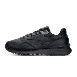 Кросівки осінні Reebok Classic Leather 2400 All Black premium | Кроссовки чоловічі