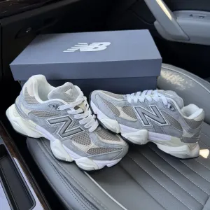 Чоловічі жіночі кросівки нюбеланс сірі New balance 9060 grey brown