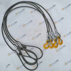 Стропи чалки канатні сталеві СКП, 1СК, 2СК, 4СК, УСК Склад. Кращі ціни