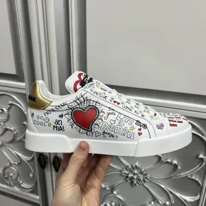 Жіночі кросівки кеди Portofino Dolce&Gabbana Дольче Габбана оригінал