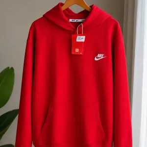Худі Nike червоне з капюшоном преміум якості