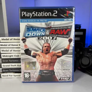 Гра PlayStation 2 WWE SmackDown vs. Raw 2007 Нова PS2 Оригінальна ігра Плейстейшен 2 Реслінг 2007 асортимент ігри  ПС2