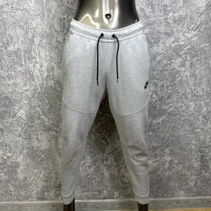 Nike Tech fleece штаны S размер спортивные серые на манжетах