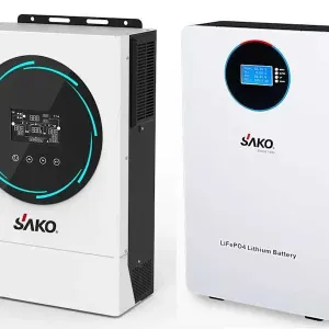 Комплект резервного живлення Sako 6 кВт інвертор + 5 квт LiFePO4 АКБ