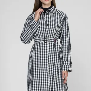 Трендовое новое пальто тренч плащ Tommy Hilfiger! Оригинал! Стильный!