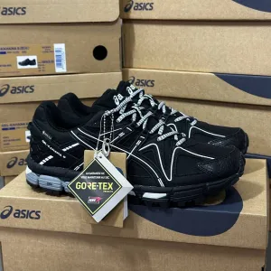 Asics Gel-Kahana 8 Black White Gore-Tex термо кросівки асікс водонепроникні з мембраною