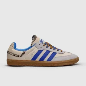 Кросівки Adidas Samba x Wales Bonner Clasy Royal Blue premium | Кроссовки Адидас жіночі