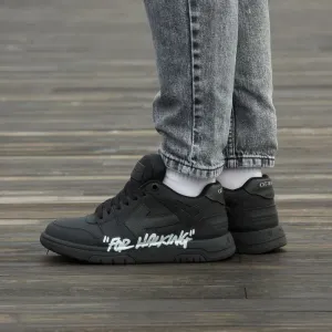Кросівки Off-White Out Of Office Black (Люкс якість) | Кроссовки чоловічі жіночі