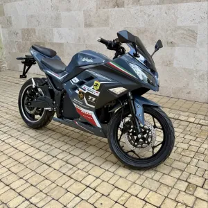Електробайк Ninja 2999Вт, сірий, гарантія, електромотоцикл, є розстрочка