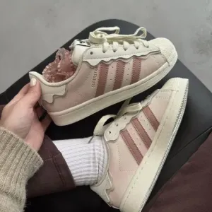 Кросівки Кроссовки Adidas Superstar Sakura Pink Розовый Рожевий Кросовки повсякденні