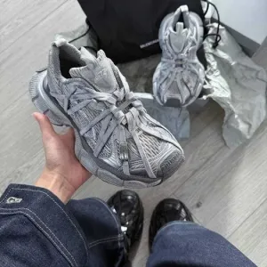 Кросівки Balenciaga 3xl Extreme Laces Trainers in Grey premium | Кроссовки жіночі чоловічі