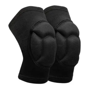 Наколенники для волейбола нескользящие размер S M L XL 2 шт. черный