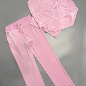 Велюровий Костюм Juicy Couture оригінал новий рожевий S, незначний брак