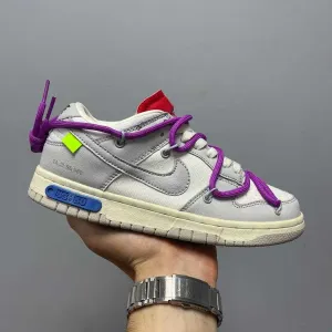 ЗНИЖКА‼️36 (22,5 см) Nike SB Dunk OffWhite Lot 38 офф вайт найк сб данк найки кеди низькі шкіряні бежеві кросівки данки