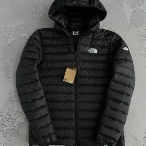 Куртка мужская демисезонная The North Face до 0°С черная стеганая tnf