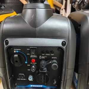 Генератор бензиновий Zegor 2,2-2,5 кВт DIN-MUTE2500D ГАЗ-БЕНЗИН інверторний