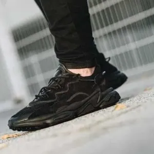 ‼️Останній 41/43/44 Розмір‼️Кроссовки Мужские Adidas Ozweego Triple Black/Чоловічі Кросівки Адідас Озвіго/Кроссовки адидас Озвиго