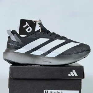 Чоловічі кросівки Adizero EVO SL ATR "Black White" Розміри 41-45