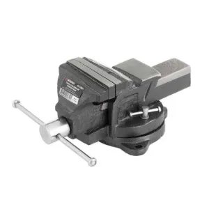 Тиски слесарные поворотные 100 мм INTERTOOL HT-0081. Лещата слюсарні +